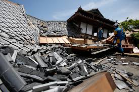 जापान में बड़ा भूकंप, तीन की मौत
