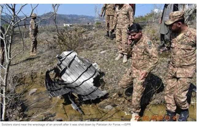 पाकिस्तान के झूठ की खुली पोल, एफ-16 के मलबे को बता रहा था भारतीय विमान