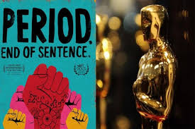 भारतीय फिल्म प्रोडयुसर गुनीत मोंगा की  फिल्म “पीरियड-एडं ऑफ सेटेंस” को ऑस्कर अवार्ड