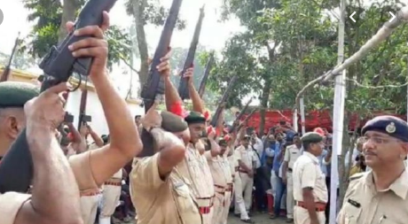 Video: पूर्व CM को आखिरी सलामी दे रही 21 बंदूके, एक भी न चल सकी…