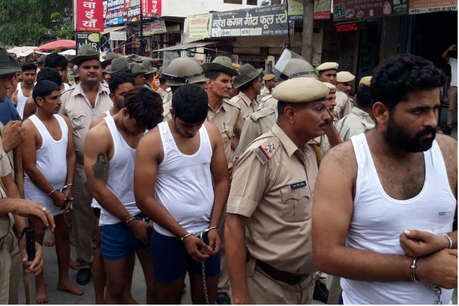 Video : राजस्थान पुलिस की अनूठी पहल, बदमाशों का बाजार में निकाला जुलूस