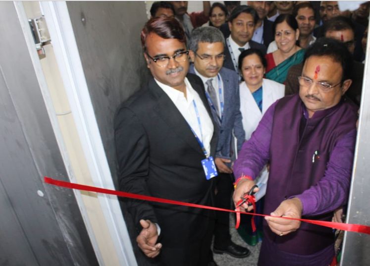 Video-चिकित्सा मंत्री डॉ रघु शर्मा ने किया SMS अस्पताल में नई सुविधाओं का उद्घाटन