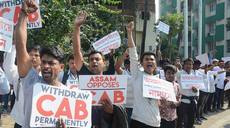 देश के विभिन्न हिस्सों में हो रहे CAB के विरोध में प्रदर्शन