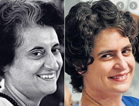 प्रियंका गांधी के जन्मदिन पर कांग्रेस ने लिखा “इंदिरा इज बैक’
