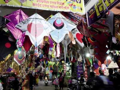 मकर संक्रांति से पहले जयपुर के बाजारों में पतंगों की रौनक गायब