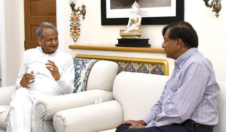 L N Mittal’s meeting reflects  corporate India’s confidence in leadership of CM Gehlot