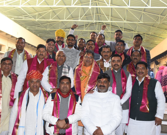 भरतपुर में भाजपा की कार्यसमिति की बैठक शुरू, सतीश पूनिया संभाल रहे मोर्चा