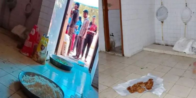 सहारनपुर में खिलाड़ियों को परोसा शौचालय में रखा हुआ खाना, वायरल हुआ विडीयो