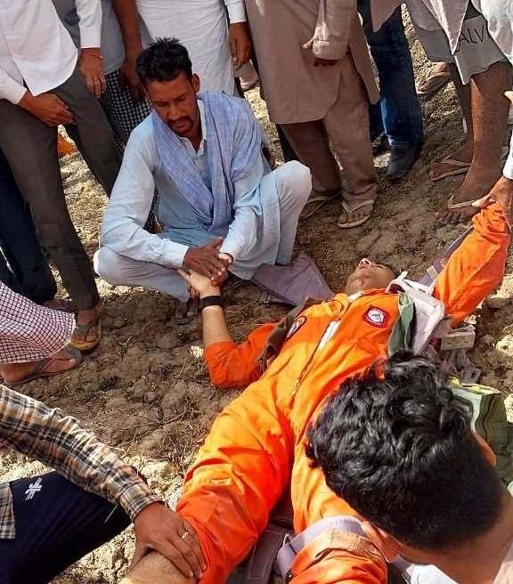हनुमानगढ़ में मिग 21 फाइटर जेट हुआ क्रैश, पायलट सुरक्षित, 3 की हुई मौत