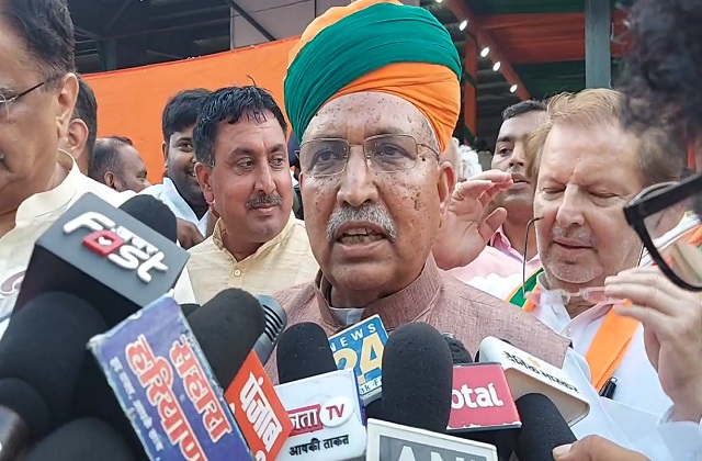 केंद्रीय मंत्री अर्जुन राम मेघवाल ने केंद्र में विपक्षी एकता और प्रदेश में सीएम गहलोत पर साधा निशाना