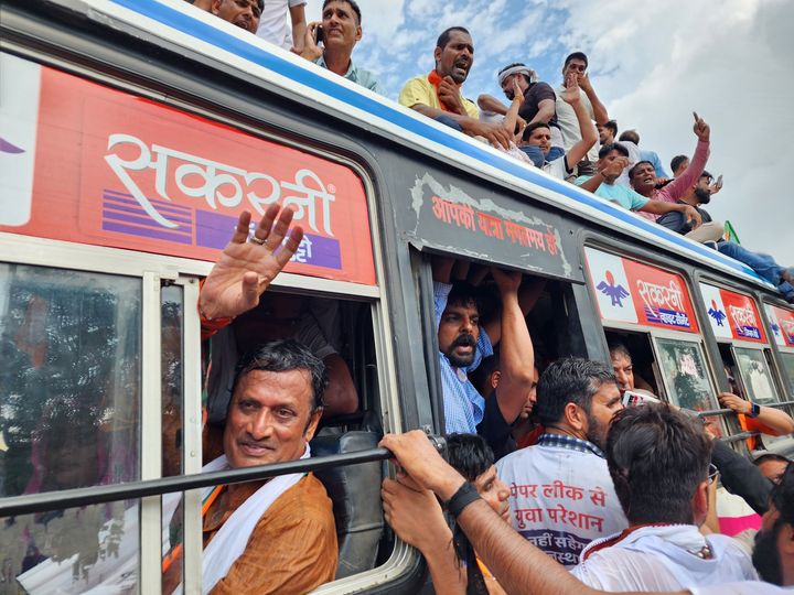सचिवालय के महा घेराव के जरिए भाजपा ने राज्य सरकार को घेरा, चुनाव से पहले दिखाई ताकत