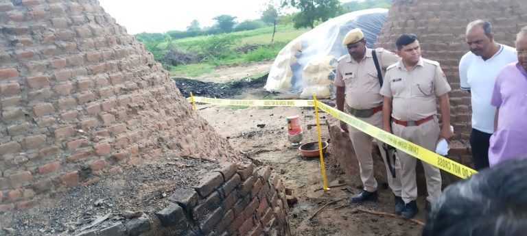 भीलवाड़ा में कोयले की भट्टी में मिले नाबालिग बच्ची के अवशेष, पुलिस जांच में जुटी