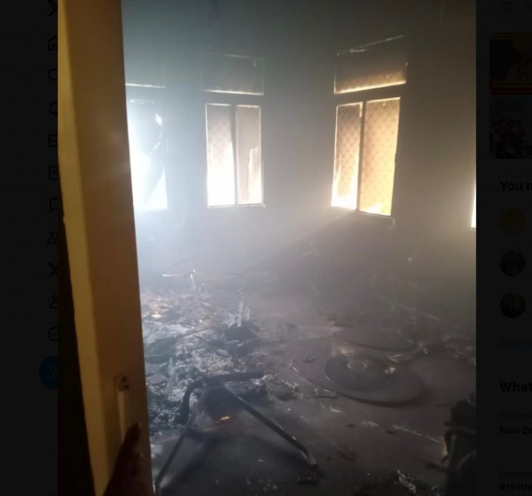 सचिवालय के आईटी विंग के कमरे में लगी आग, स्टाफ के सदस्य मौजूद नहीं होने से टला बड़ा हादसा